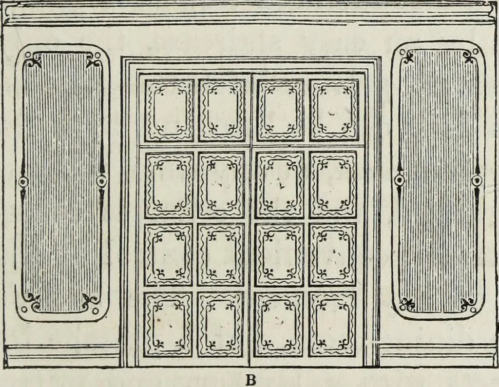 An illustration from Villas and cottages, 1874, leaf 98