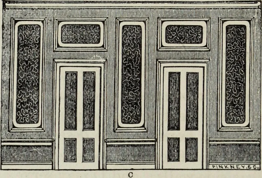 An illustration from Villas and cottages, 1874, leaf 99