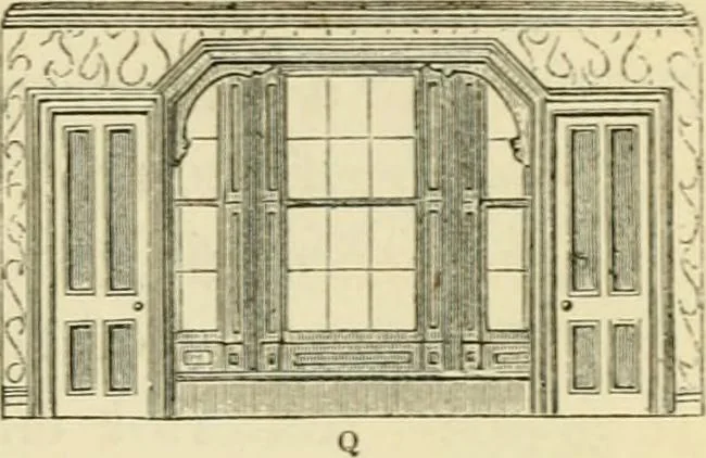 An illustration from Villas and cottages : a series of designs prepared for execution in the United State, 1857, leaf 102