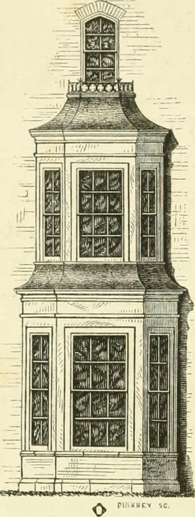 An illustration from Villas and cottages : a series of designs prepared for execution in the United State, 1857, leaf 111