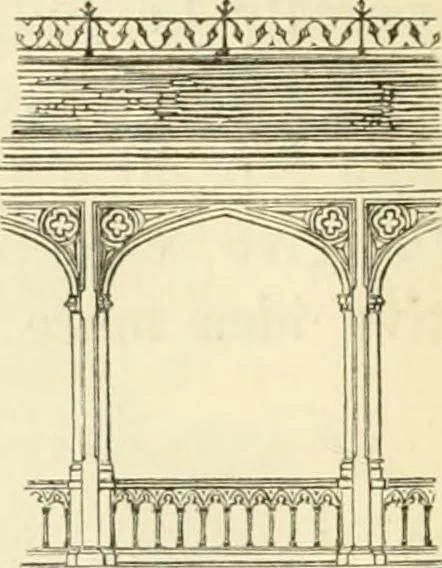 An illustration from Villas and cottages : a series of designs prepared for execution in the United State, 1857, leaf 113