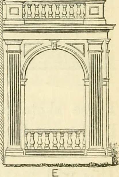 An illustration from Villas and cottages : a series of designs prepared for execution in the United State, 1857, leaf 113