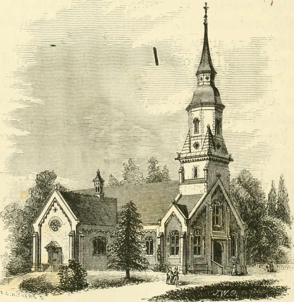 An illustration from Villas and cottages : a series of designs prepared for execution in the United State, 1857, leaf 119