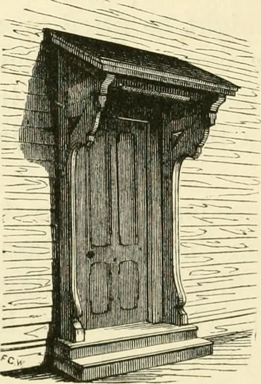 An illustration from Villas and cottages : a series of designs prepared for execution in the United State, 1857, leaf 133