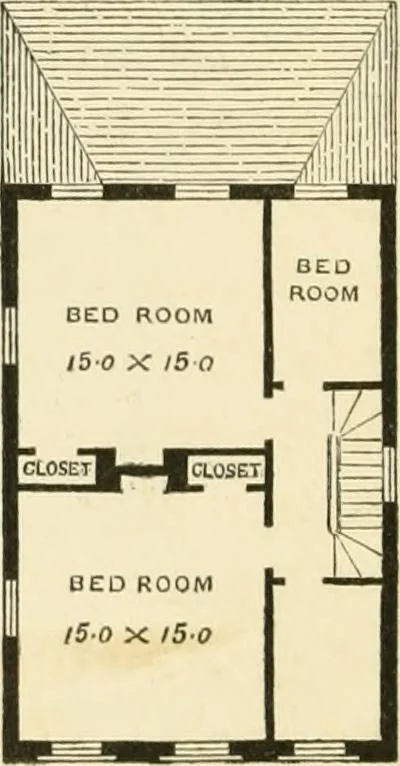 An illustration from Villas and cottages : a series of designs prepared for execution in the United State, 1857, leaf 147