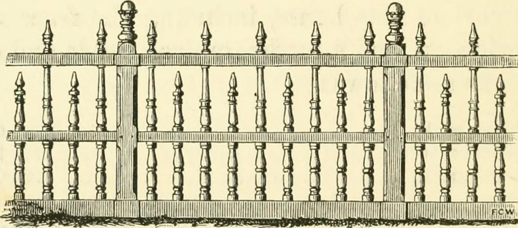 An illustration from Villas and cottages : a series of designs prepared for execution in the United State, 1857, leaf 191