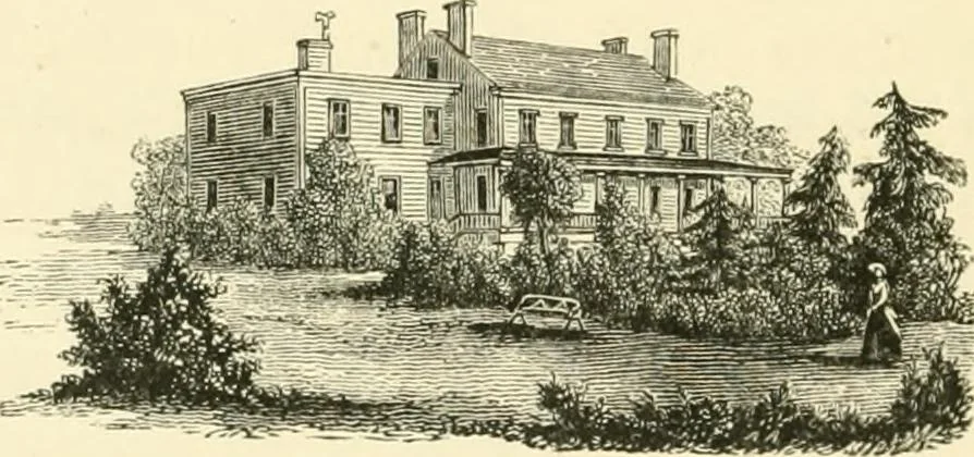 An illustration from Villas and cottages : a series of designs prepared for execution in the United State, 1857, leaf 217