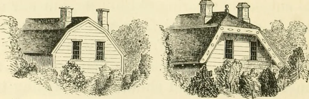 An illustration from Villas and cottages : a series of designs prepared for execution in the United State, 1857, leaf 223
