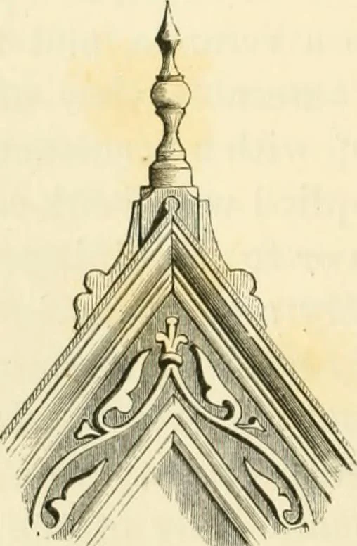 An illustration from Villas and cottages : a series of designs prepared for execution in the United State, 1857, leaf 251