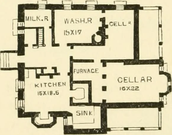 An illustration from Villas and cottages : a series of designs prepared for execution in the United State, 1857, leaf 259