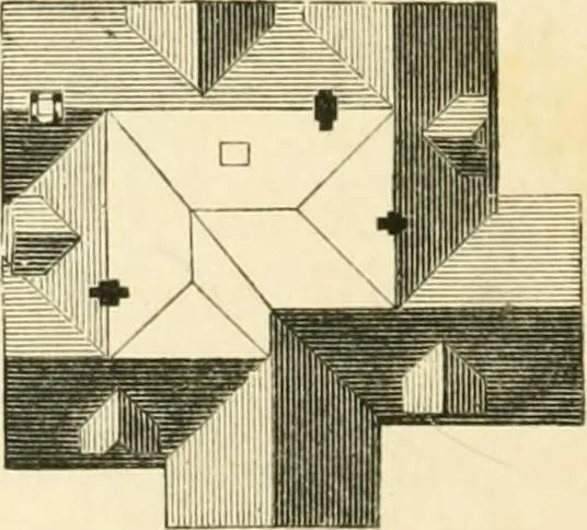 An illustration from Villas and cottages : a series of designs prepared for execution in the United State, 1857, leaf 259