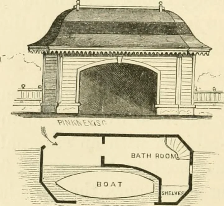 An illustration from Villas and cottages : a series of designs prepared for execution in the United State, 1857, leaf 307