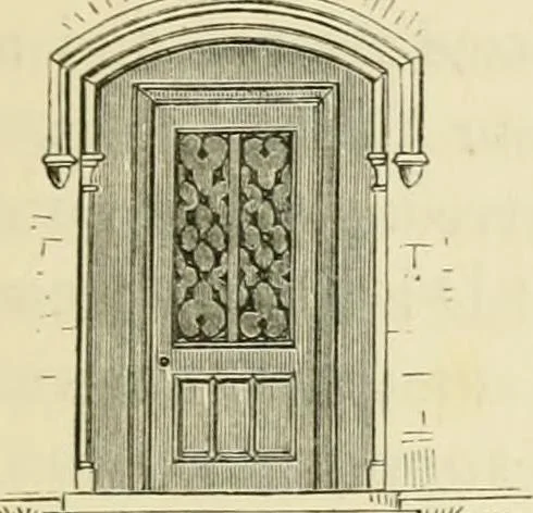 An illustration from Villas and cottages : a series of designs prepared for execution in the United State, 1857, leaf 84
