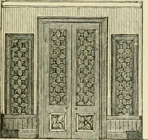 An illustration from Villas and cottages : a series of designs prepared for execution in the United State, 1857, leaf 88