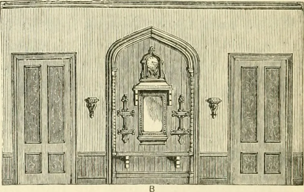 An illustration from Villas and cottages : a series of designs prepared for execution in the United State, 1857, leaf 89