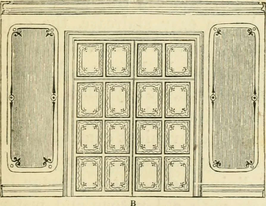 An illustration from Villas and cottages : a series of designs prepared for execution in the United State, 1857, leaf 94