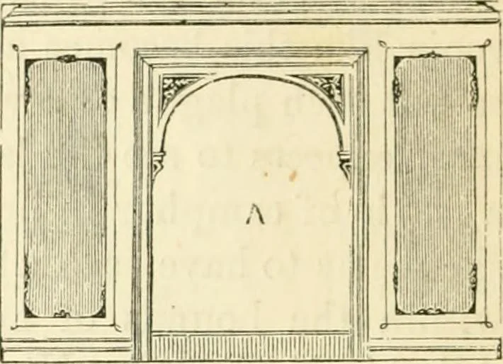 An illustration from Villas and cottages : a series of designs prepared for execution in the United State, 1857, leaf 99