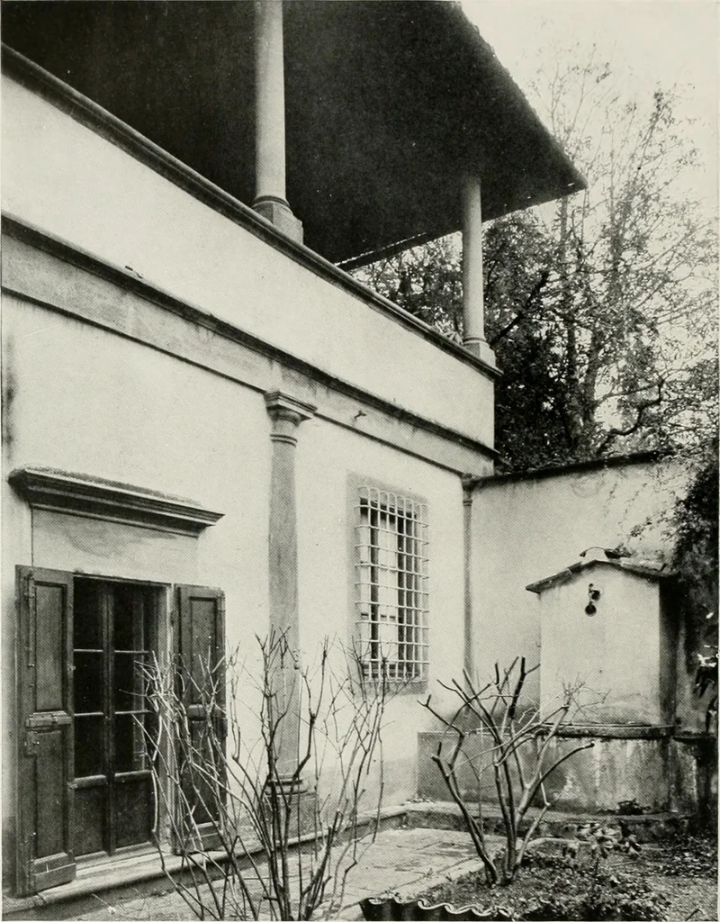 An illustration from Villas of Florence and Tuscany, 1922, leaf 115