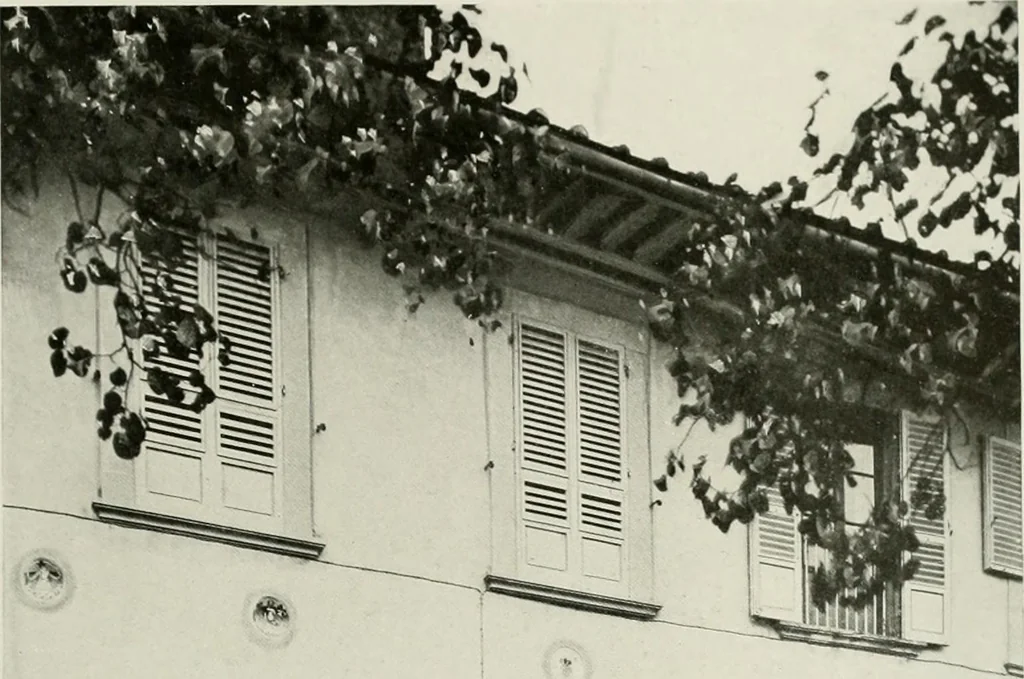 An illustration from Villas of Florence and Tuscany, 1922, leaf 138