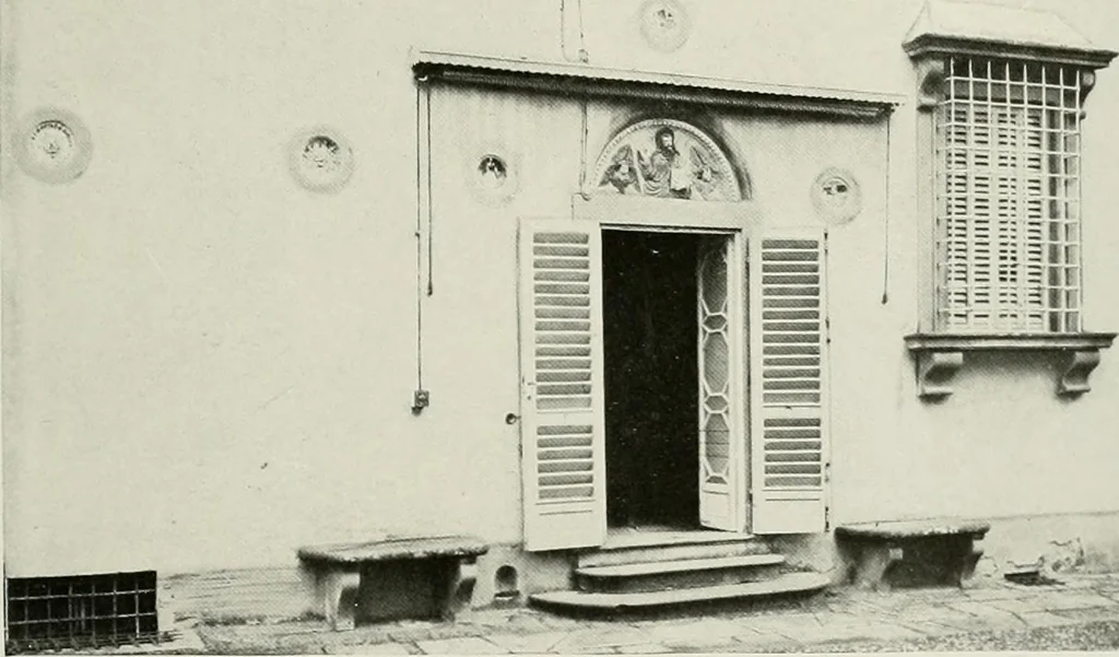 An illustration from Villas of Florence and Tuscany, 1922, leaf 138