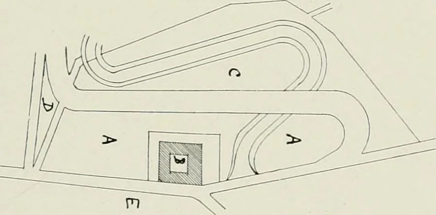 An illustration from Villas of Florence and Tuscany, 1922, leaf 152