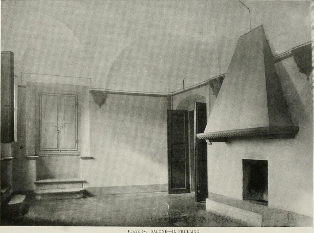 An illustration from Villas of Florence and Tuscany, 1922, leaf 157