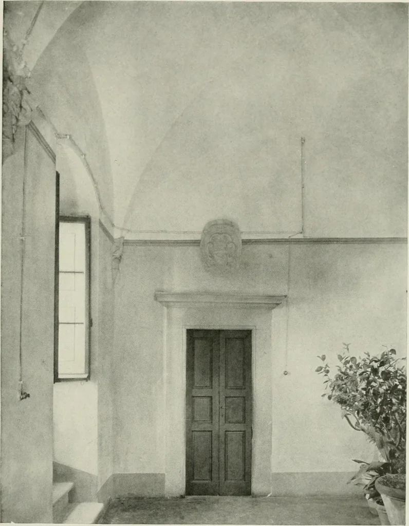 An illustration from Villas of Florence and Tuscany, 1922, leaf 158