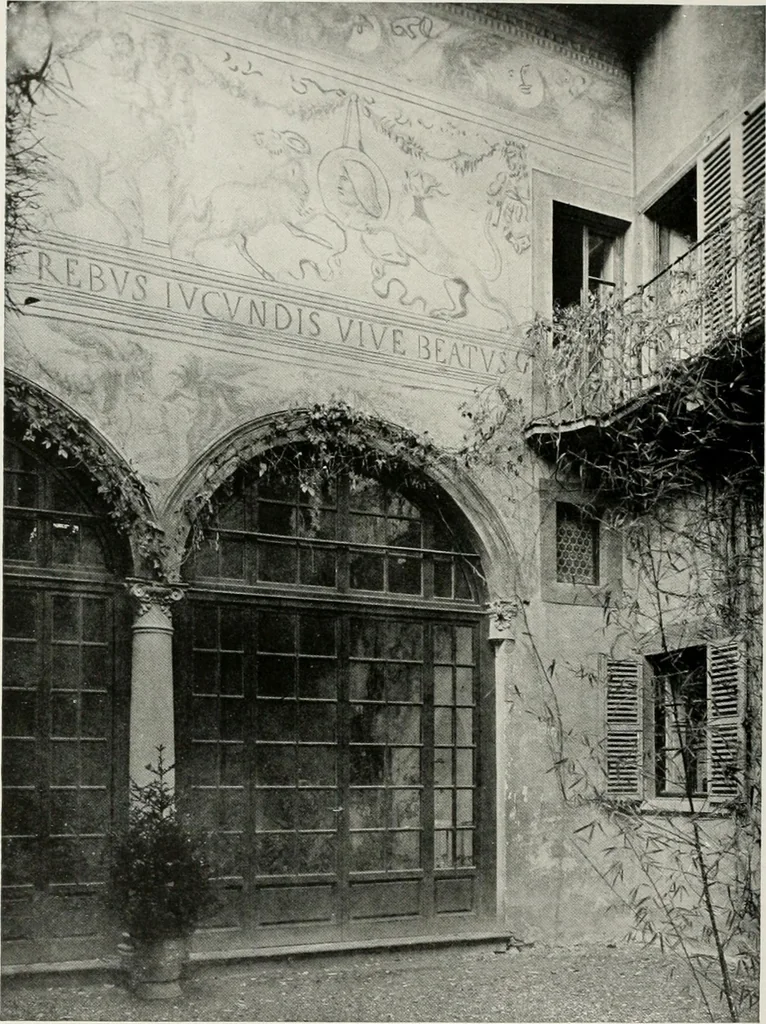 An illustration from Villas of Florence and Tuscany, 1922, leaf 159