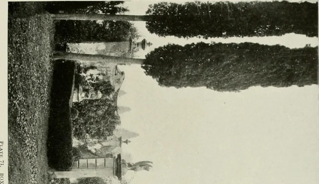 An illustration from Villas of Florence and Tuscany, 1922, leaf 178