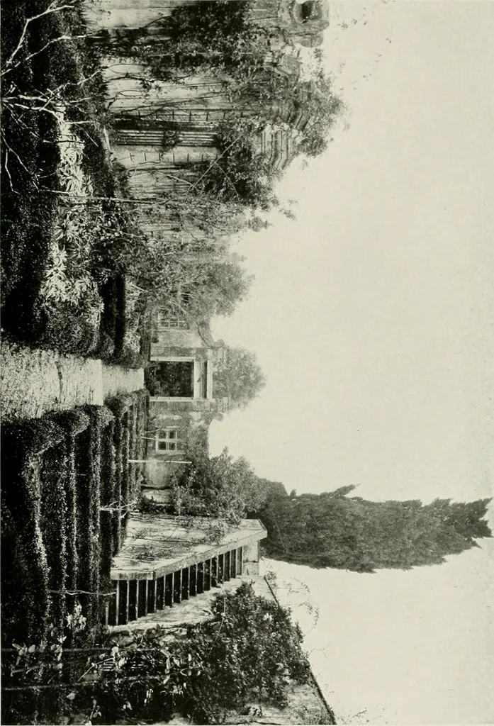 An illustration from Villas of Florence and Tuscany, 1922, leaf 180