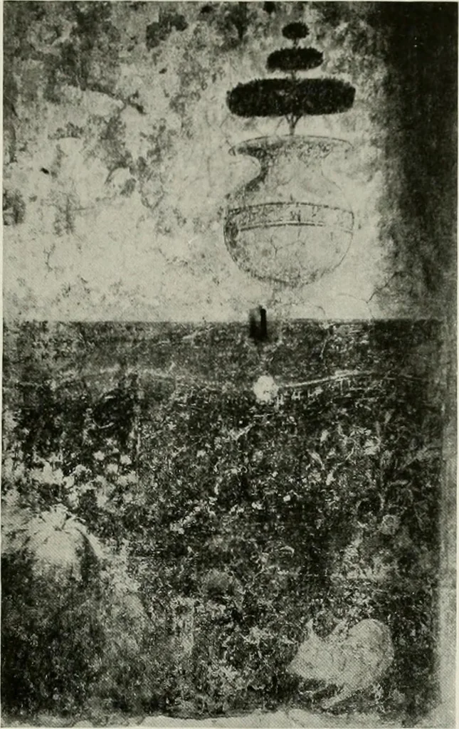 An illustration from Villas of Florence and Tuscany, 1922, leaf 196