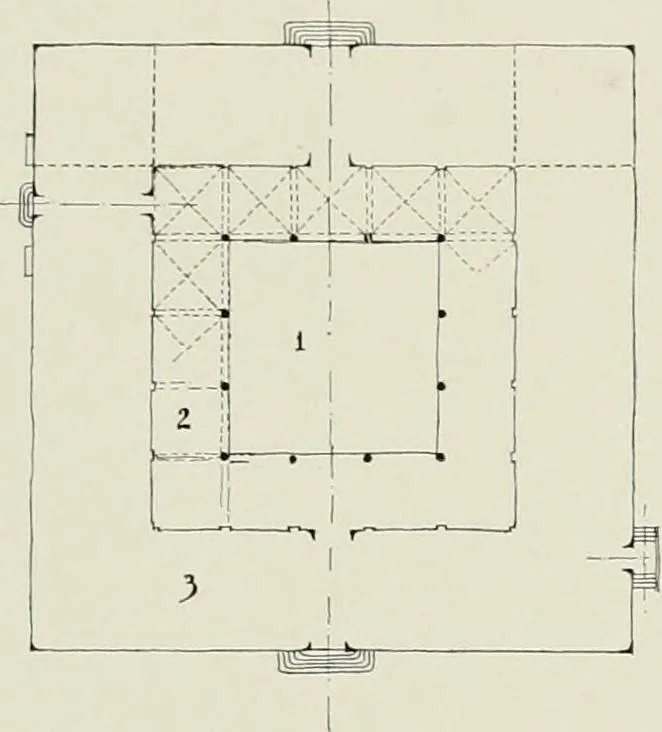 An illustration from Villas of Florence and Tuscany, 1922, leaf 246