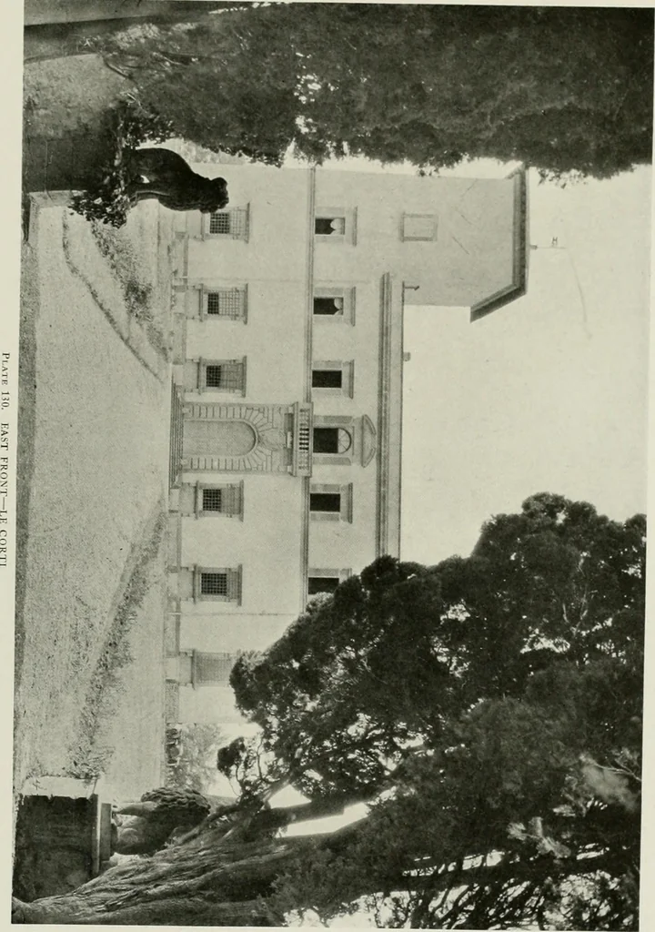 An illustration from Villas of Florence and Tuscany, 1922, leaf 248