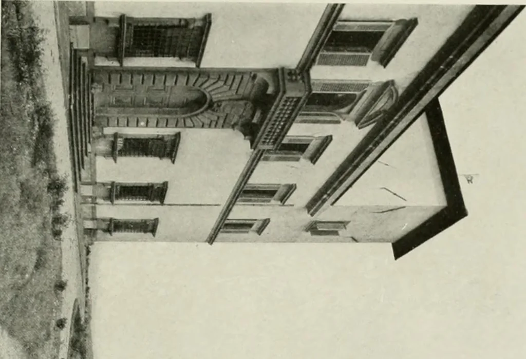 An illustration from Villas of Florence and Tuscany, 1922, leaf 250