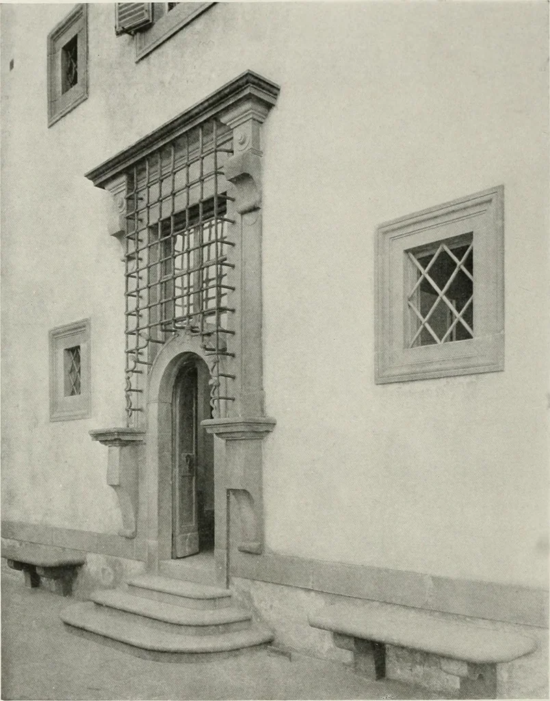 An illustration from Villas of Florence and Tuscany, 1922, leaf 251