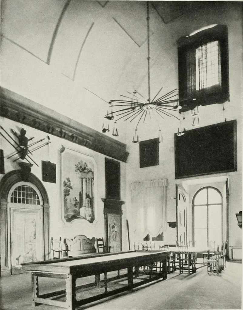 An illustration from Villas of Florence and Tuscany, 1922, leaf 273