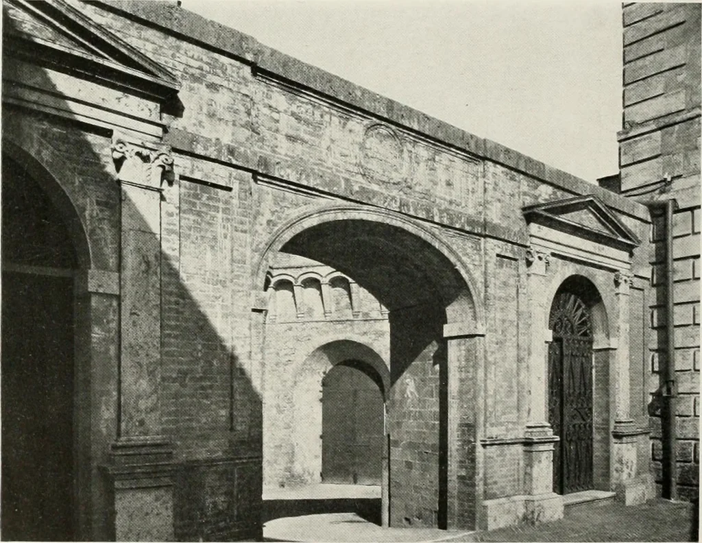 An illustration from Villas of Florence and Tuscany, 1922, leaf 281