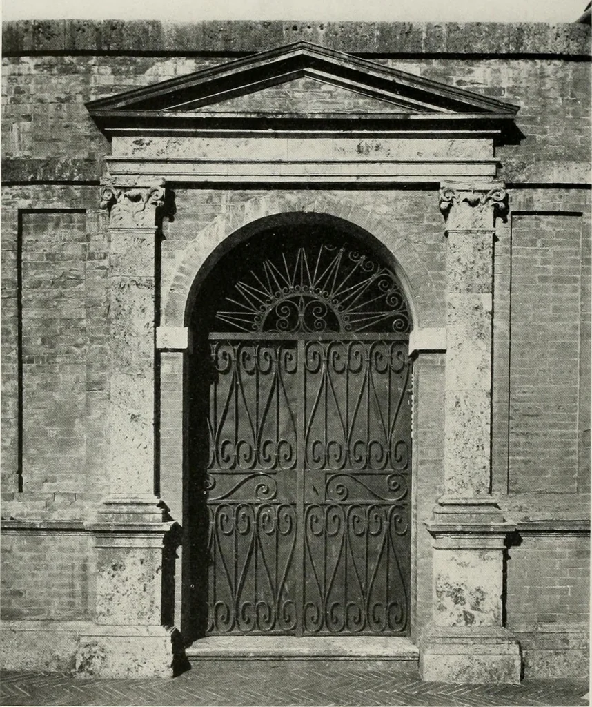 An illustration from Villas of Florence and Tuscany, 1922, leaf 283