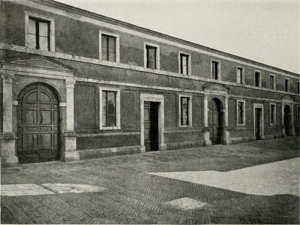 An illustration from Villas of Florence and Tuscany, 1922, leaf 285