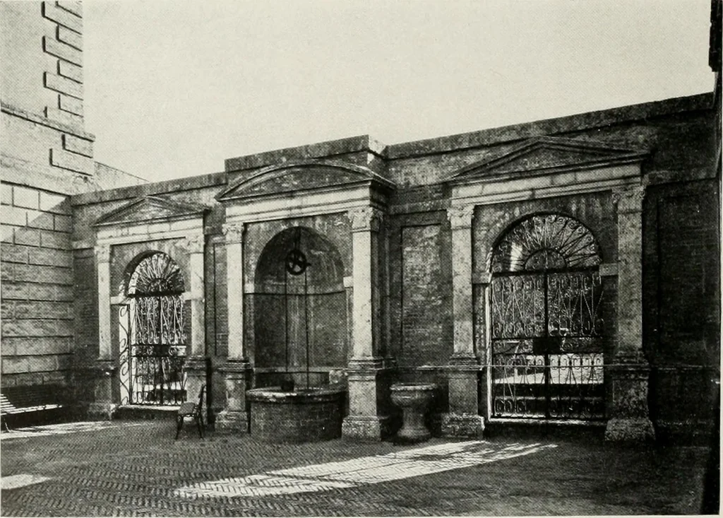 An illustration from Villas of Florence and Tuscany, 1922, leaf 285