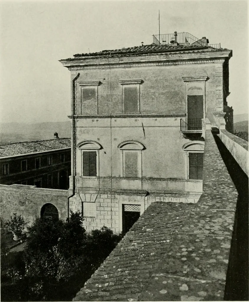 An illustration from Villas of Florence and Tuscany, 1922, leaf 290