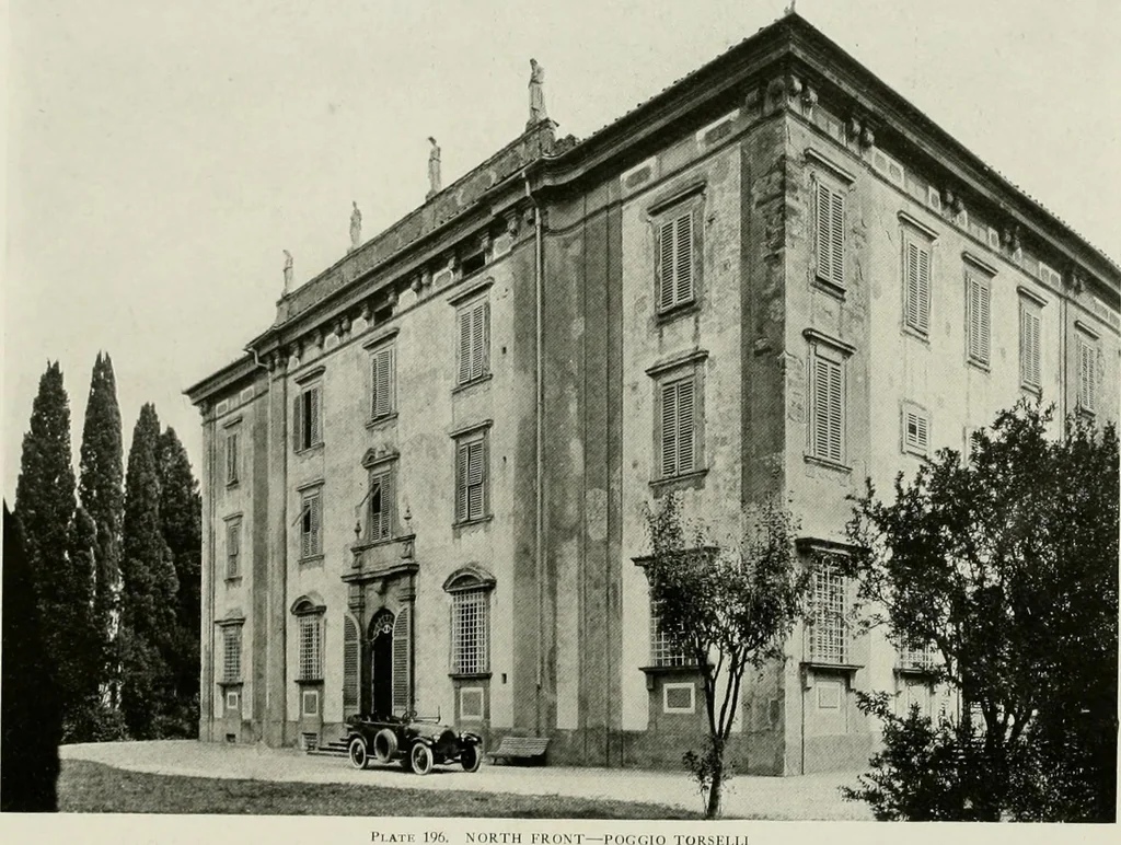 An illustration from Villas of Florence and Tuscany, 1922, leaf 318