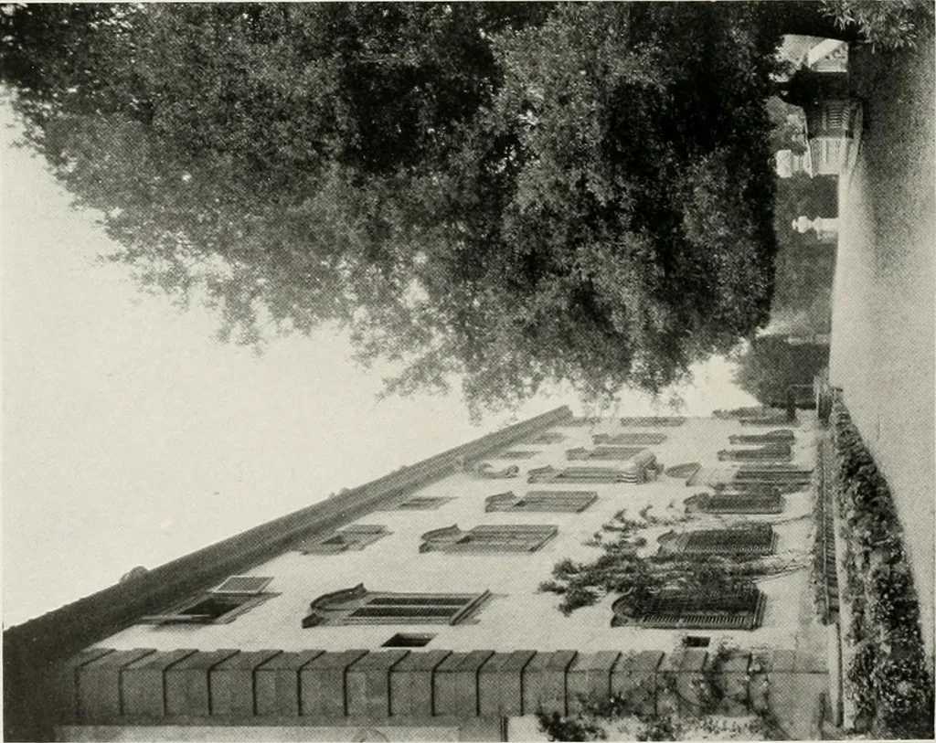 An illustration from Villas of Florence and Tuscany, 1922, leaf 339