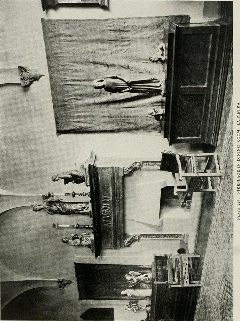 An illustration from Villas of Florence and Tuscany, 1922, leaf 347