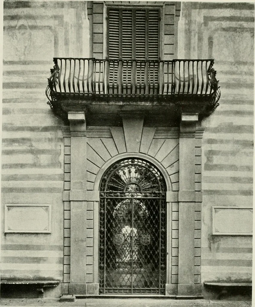 An illustration from Villas of Florence and Tuscany, 1922, leaf 360
