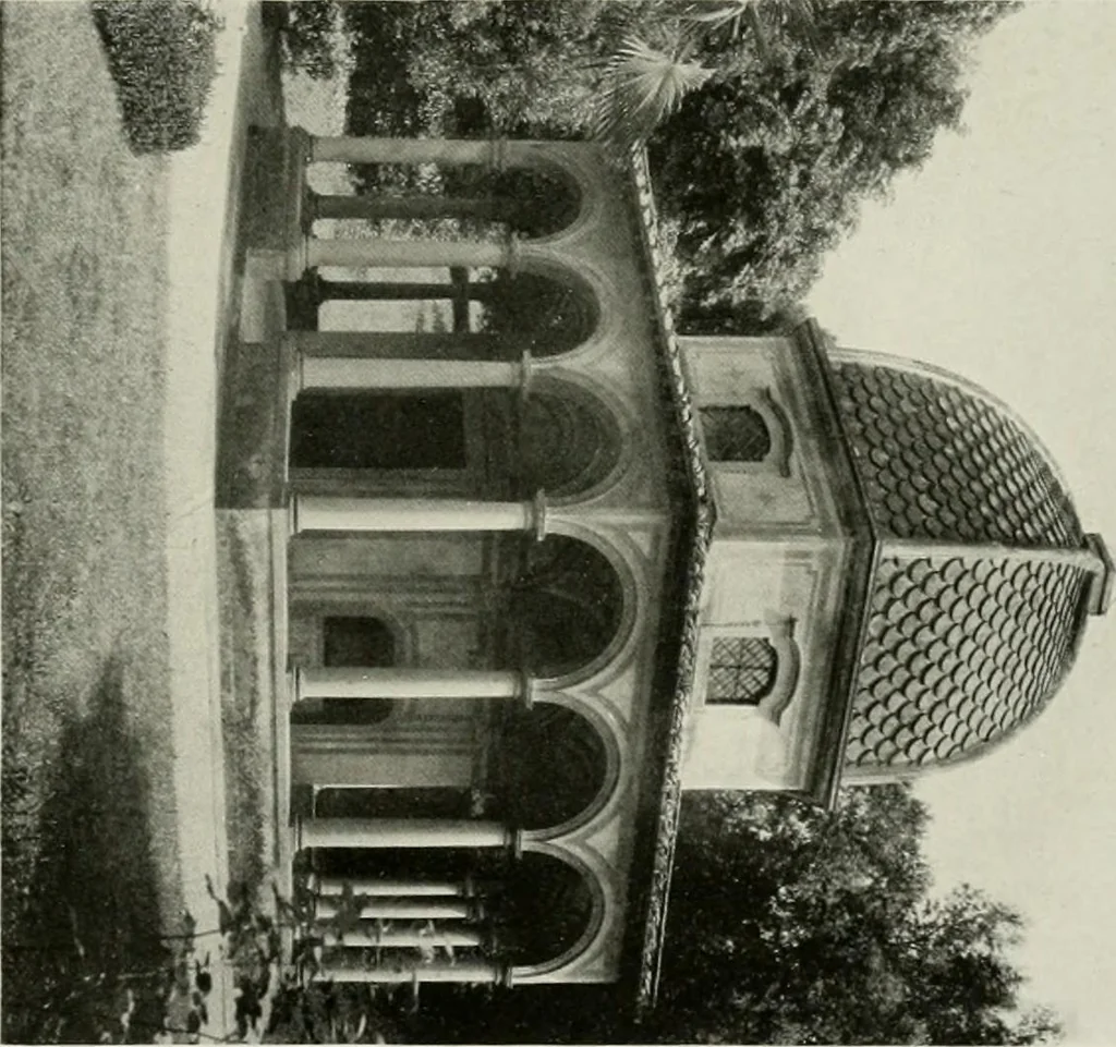 An illustration from Villas of Florence and Tuscany, 1922, leaf 362