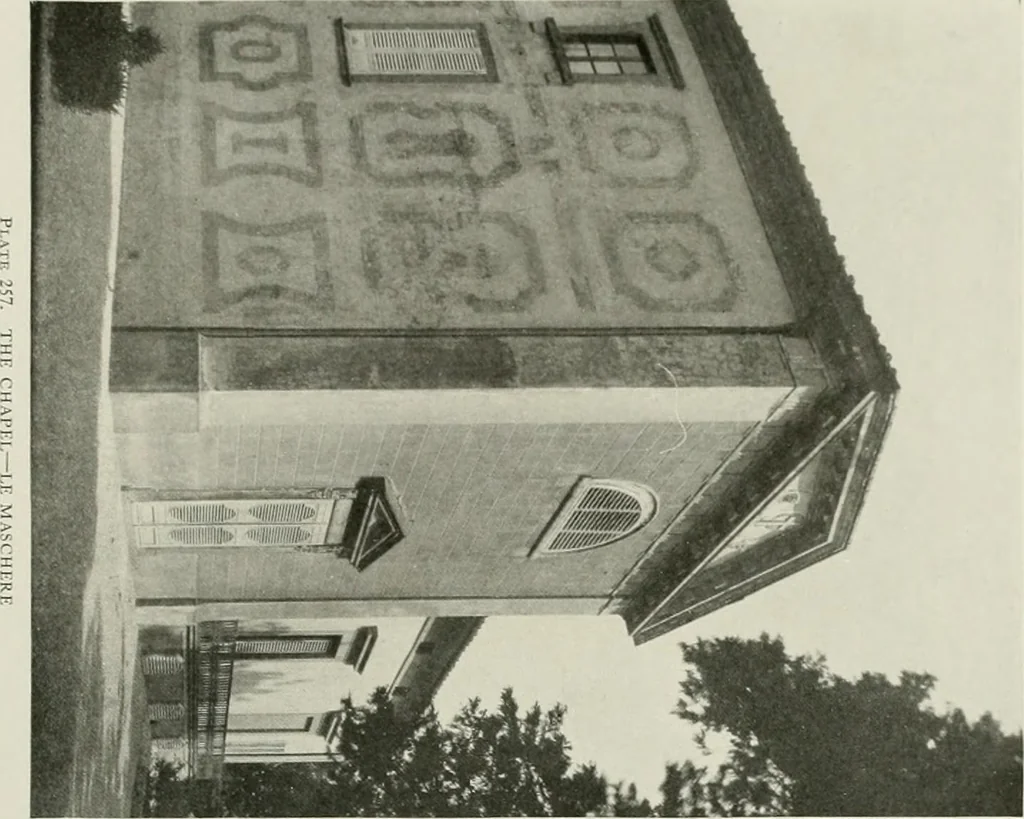 An illustration from Villas of Florence and Tuscany, 1922, leaf 388
