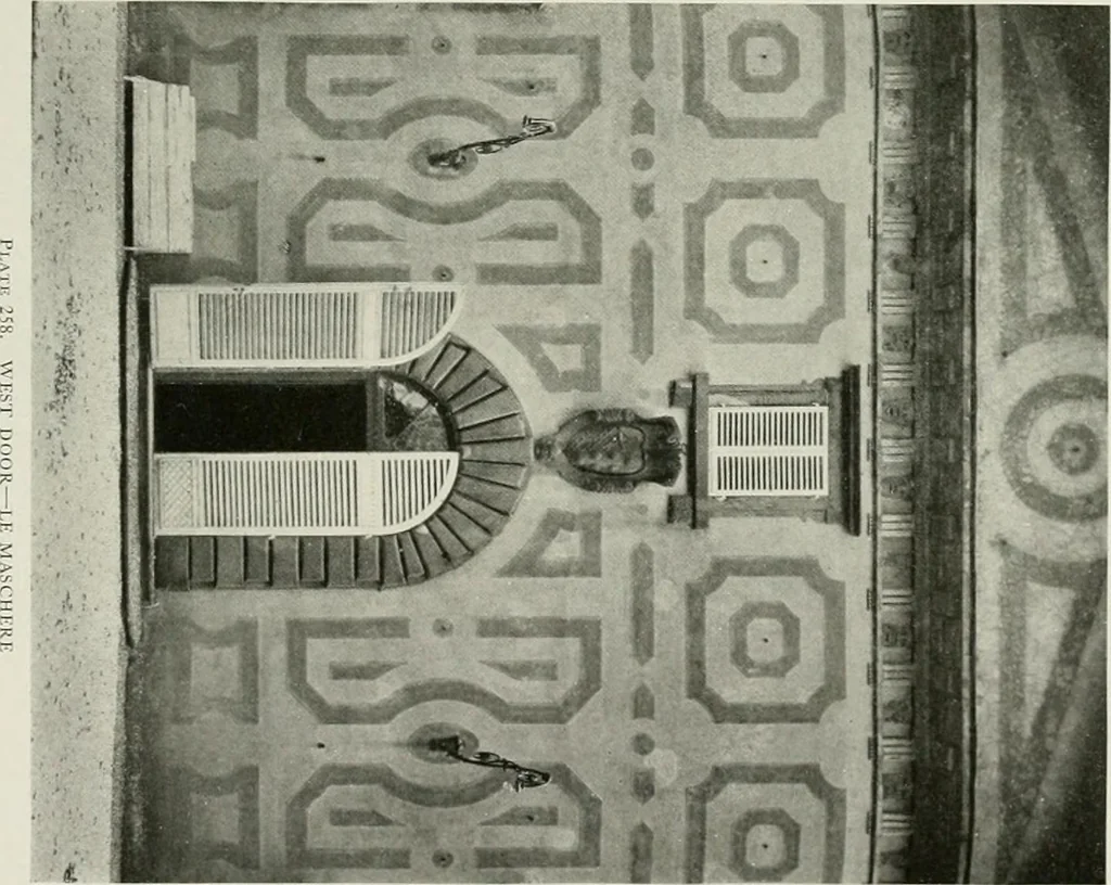 An illustration from Villas of Florence and Tuscany, 1922, leaf 388