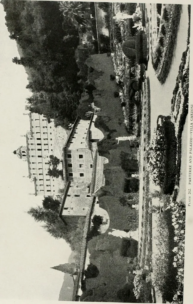 An illustration from Villas of Florence and Tuscany, 1922, leaf 399