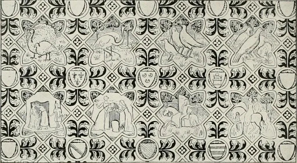 An illustration from Villas of Florence and Tuscany, 1922, leaf 65